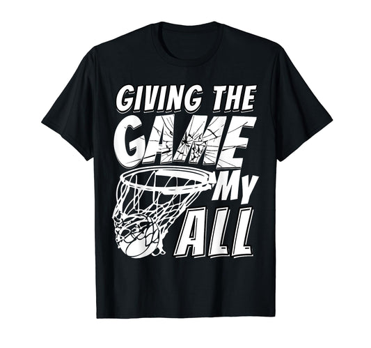Basketball Dad University College T-Shirt - Trendy Graphic Unisex - T-Shirt, Sweatshirt, Hoodie