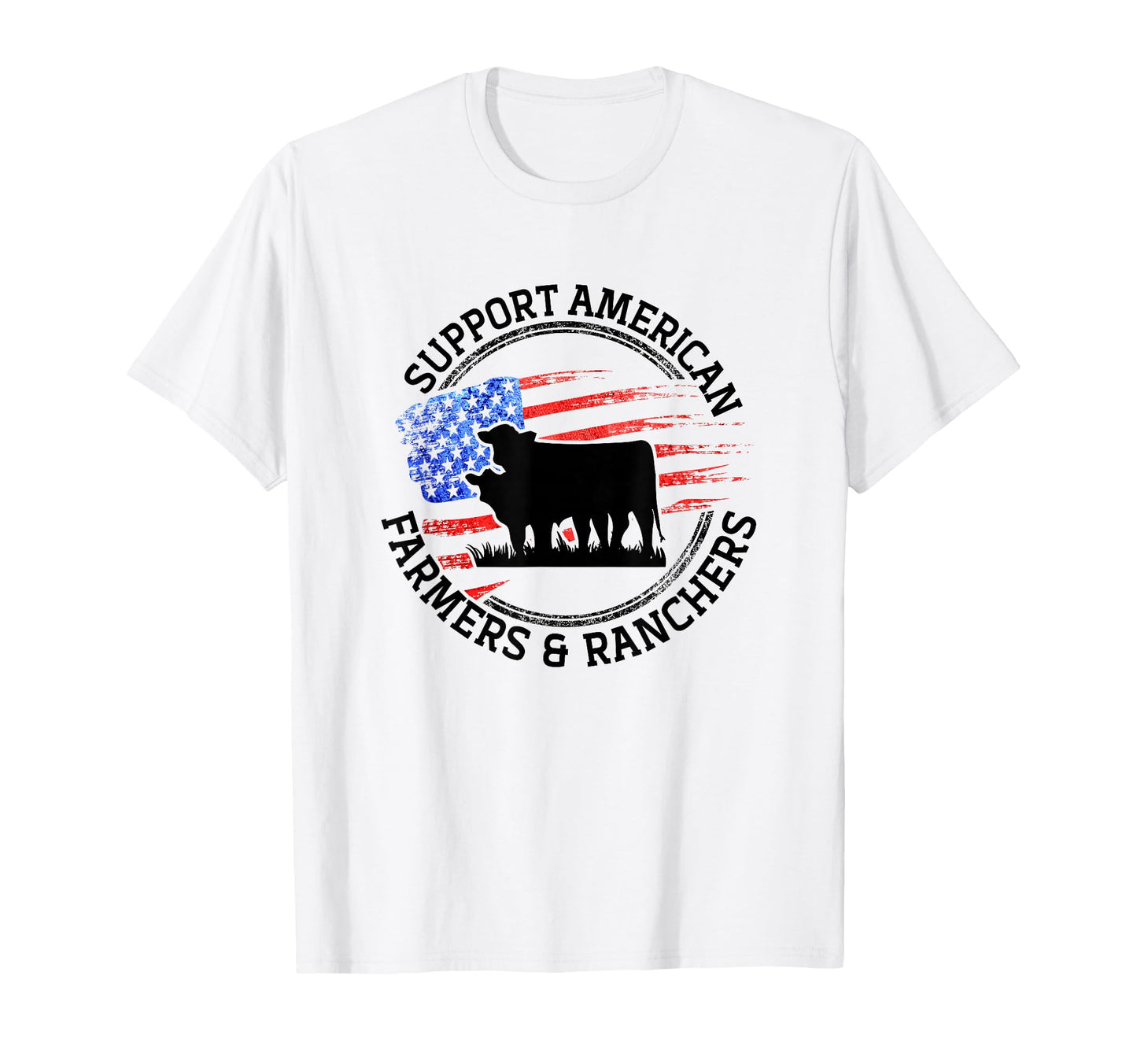 Support American Farmers Ranchers T-Shirt - Streetwear Style for Adults - T-Shirt, Sweatshirt, Hoodie