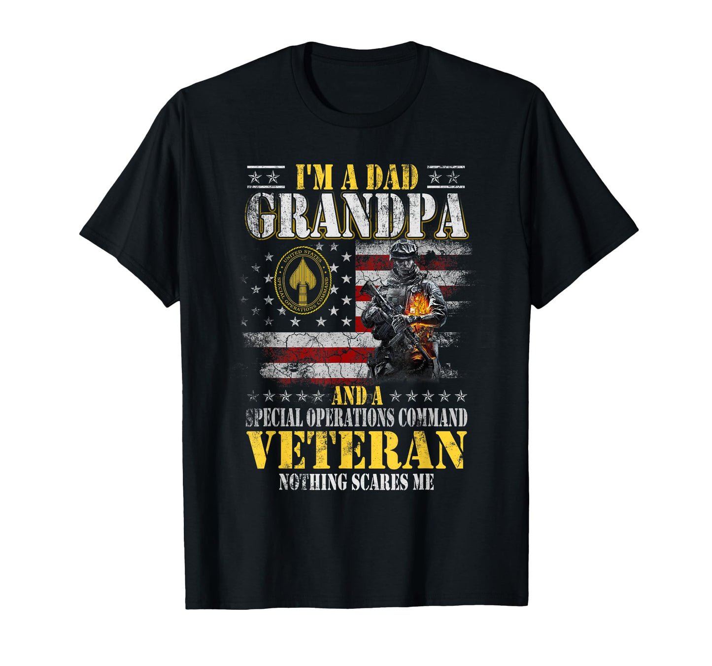 Im Dad Grandpa Special Operations Command T-Shirt - Trendy Graphic Unisex - T-Shirt, Sweatshirt, Hoodie