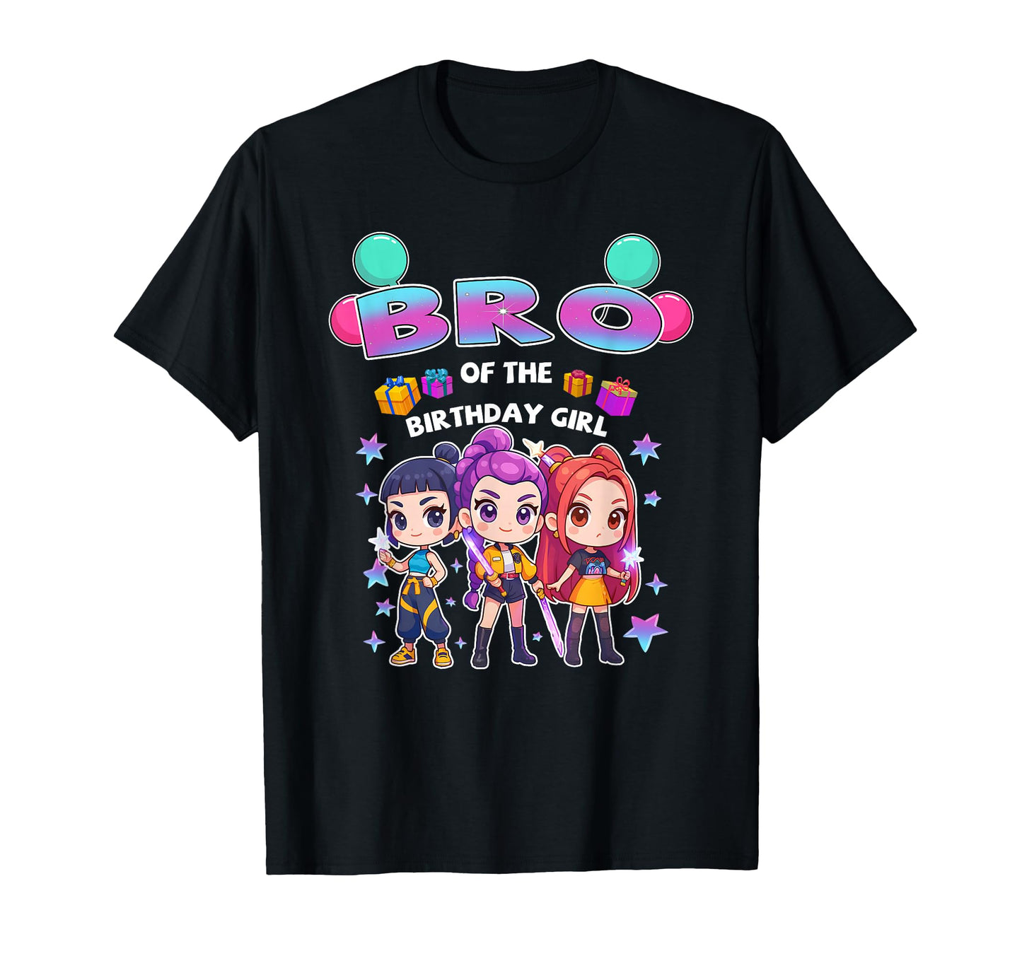 Bro Birthday K Pop Family Bday Party T-Shirt - Unique Graphic Unisex - T-Shirt, Sweatshirt, Hoodie