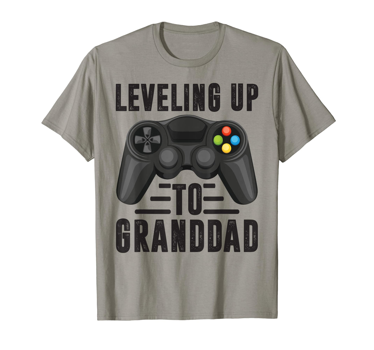 Leveling Up To Granddad Promoted To T-Shirt - Trendy Graphic Men Women - T-Shirt, Sweatshirt, Hoodie