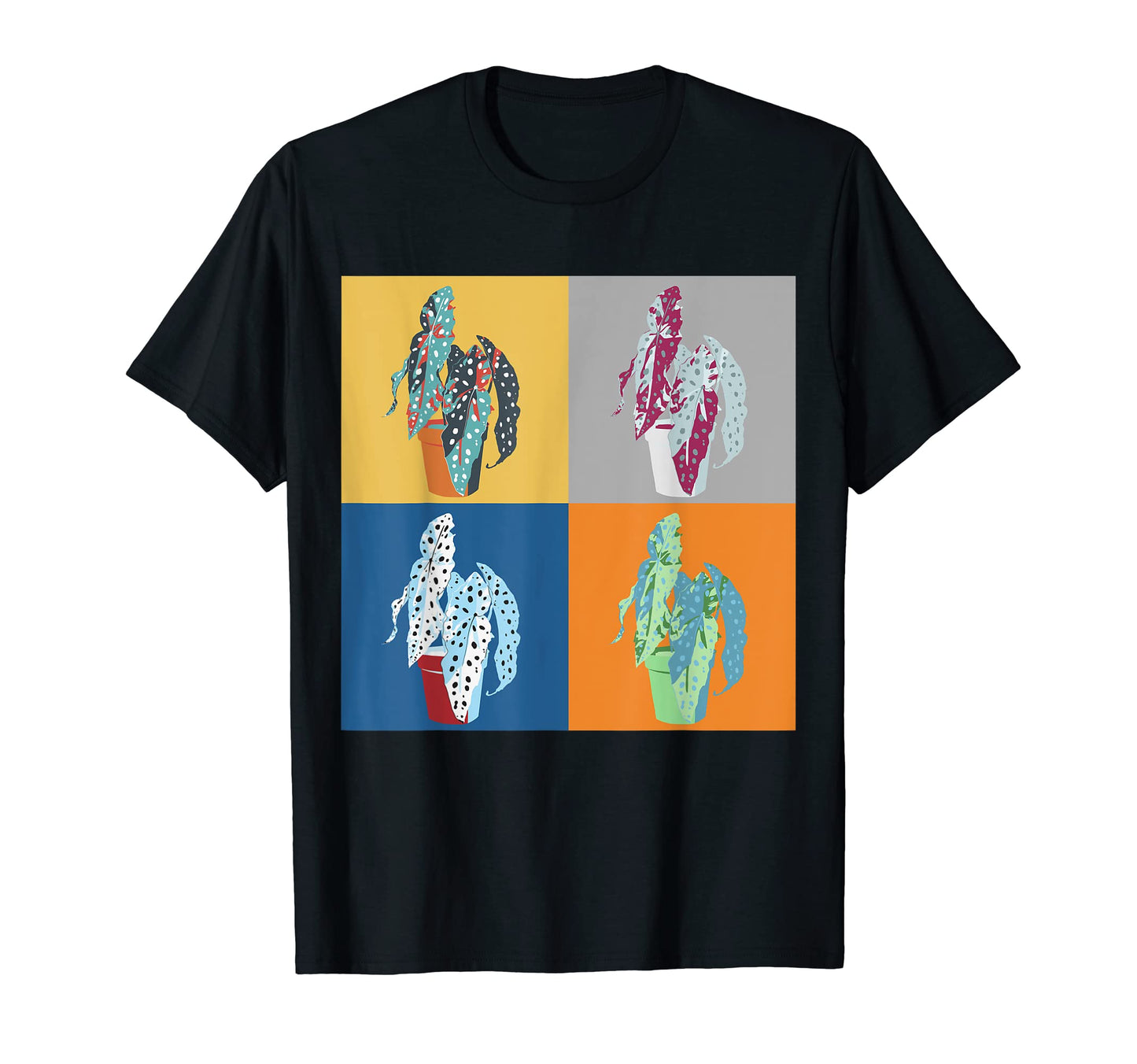 Begonia Maculata Pop Art Popart T-Shirt - Aesthetic Graphic for Adults - T-Shirt, Sweatshirt, Hoodie