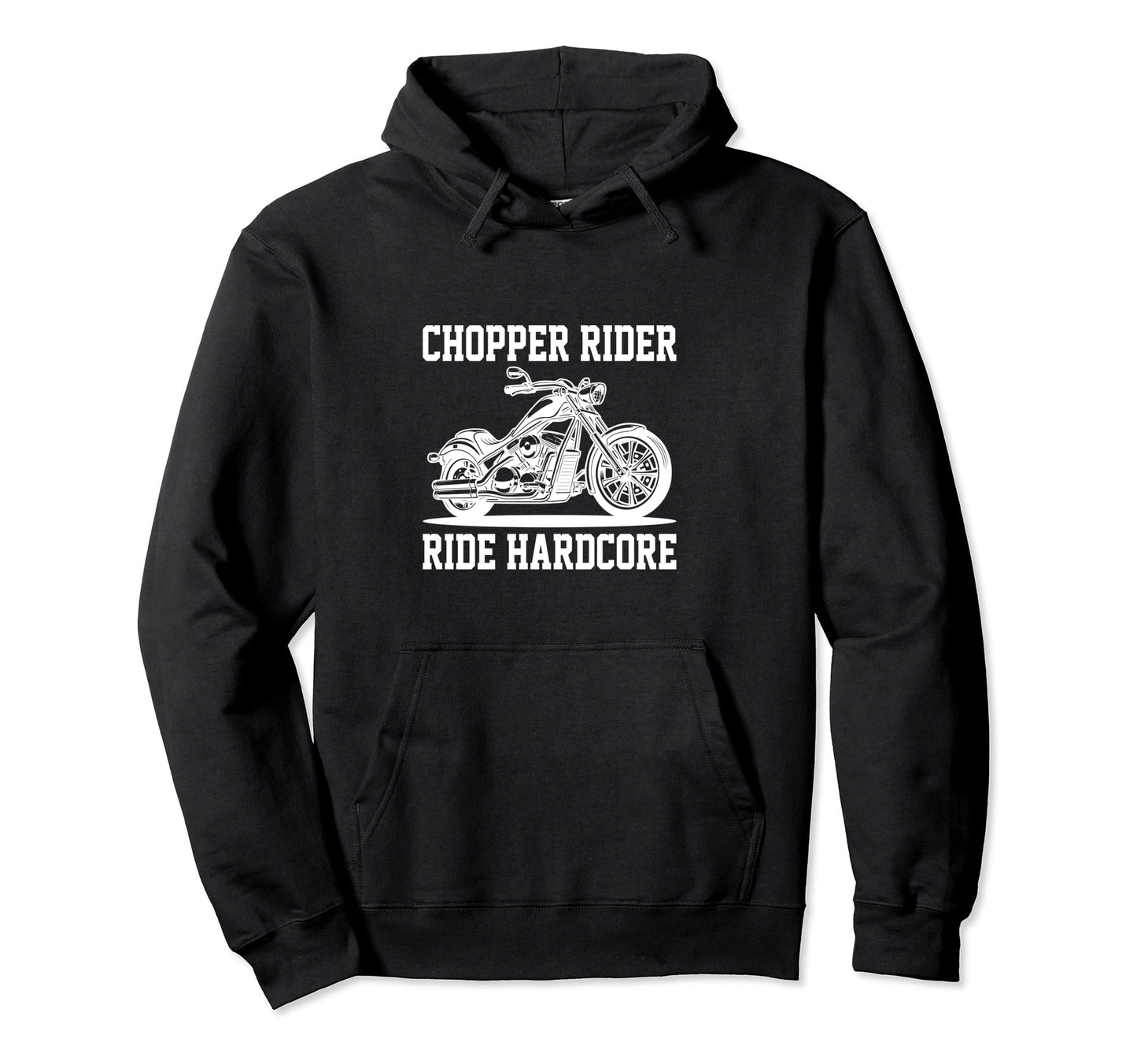 Chopper Forever Use Only Bikers Hoodie - Custom Art Print Unisex - T-Shirt, Sweatshirt, Hoodie