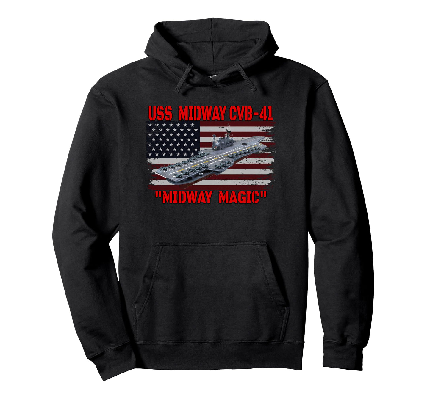 Veterans Day Aircraft Carrier Uss Midway Hoodie - Aesthetic Graphic Unisex - T-Shirt, Sweatshirt, Hoodie