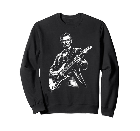 4Th July President Abraham Sweatshirt - Streetwear Style for Adults - T-Shirt, Sweatshirt, Hoodie