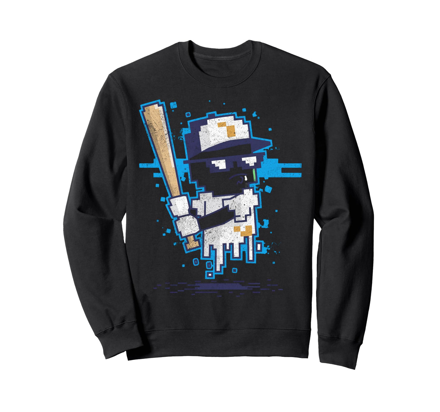 Baseball Drip Gamer Gifts T-Shirt - Fun Novelty Design for Adults - T-Shirt, Sweatshirt, Hoodie