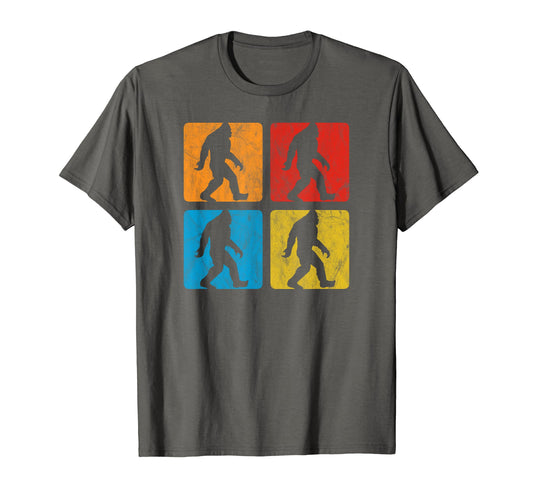 Bigfoot Pop Art Believe T-Shirt - Casual Everyday Wear Men Women - T-Shirt, Sweatshirt, Hoodie