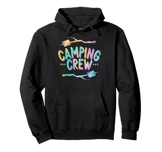 Camping Crew Group Matching Funny Hoodie - Streetwear Style for Adults - T-Shirt, Sweatshirt, Hoodie