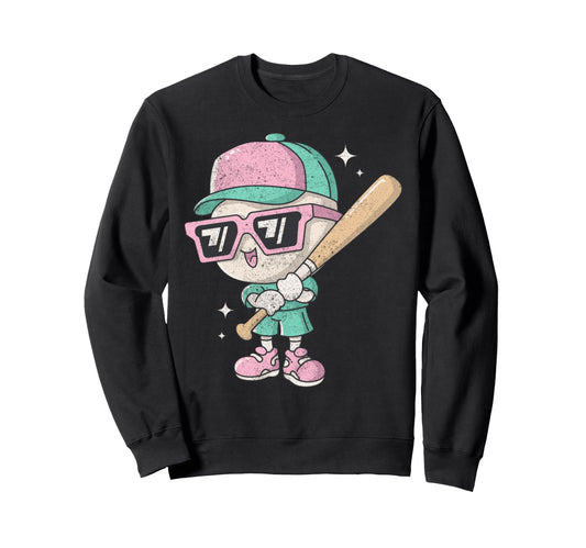Baseball Drip Gamer Gifts T-Shirt - Casual Everyday Wear Unisex - T-Shirt, Sweatshirt, Hoodie