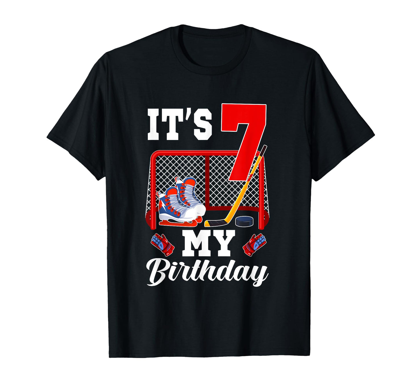 Its My 7Th Birthday 7 Year Old Ice T-Shirt - Aesthetic Graphic Men Women - T-Shirt, Sweatshirt, Hoodie