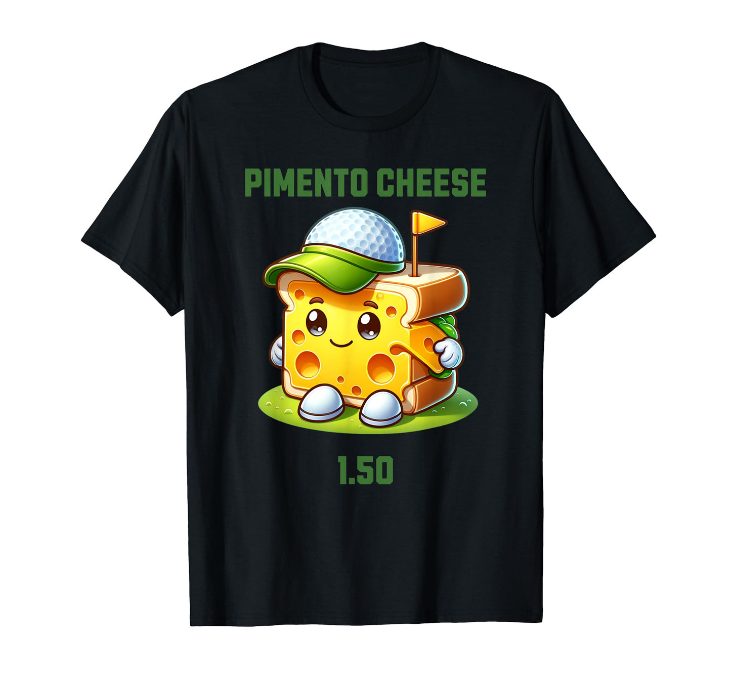 Funny Mens Golfing Pimento Cheese T-Shirt - Aesthetic Graphic for Adults - T-Shirt, Sweatshirt, Hoodie