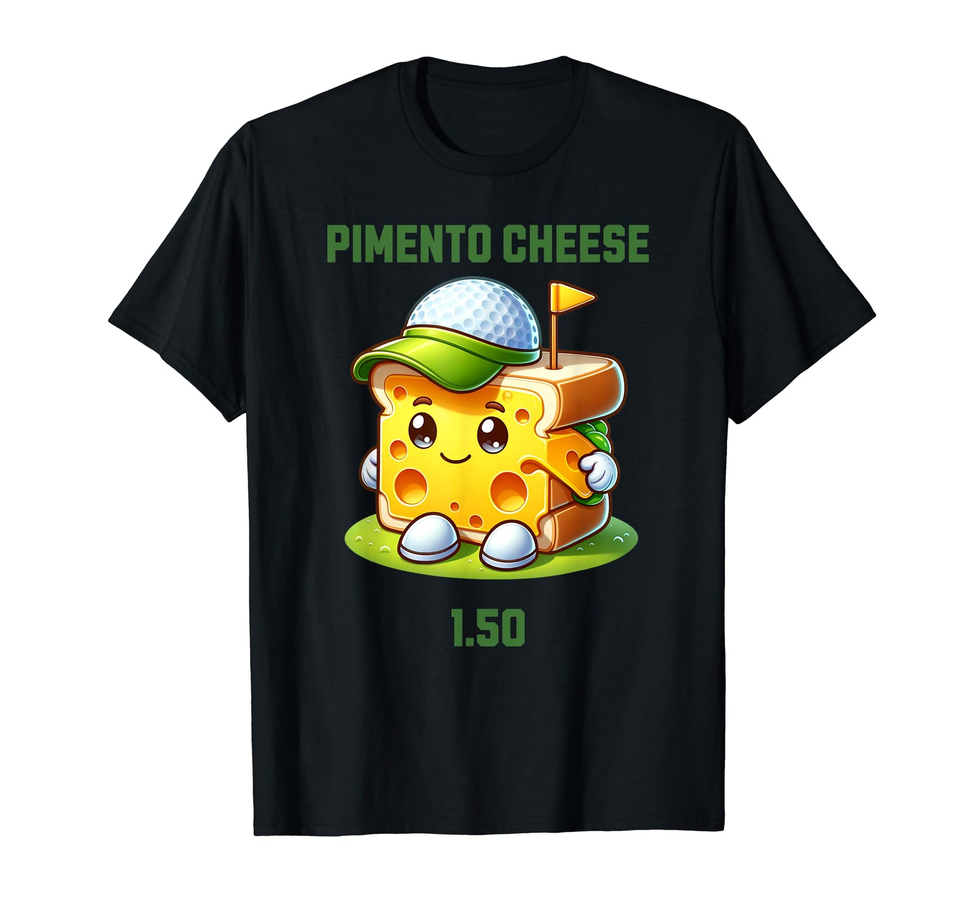 Funny Mens Golfing Pimento Cheese T-Shirt - Aesthetic Graphic for Adults - T-Shirt, Sweatshirt, Hoodie
