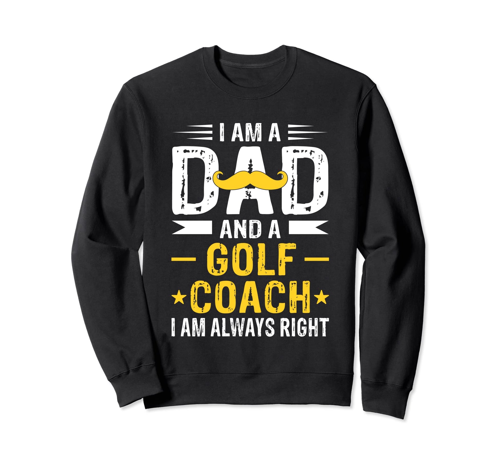 Dad Golf Coach Funny Golfing Coach Sweatshirt - Aesthetic Graphic Unisex - T-Shirt, Sweatshirt, Hoodie