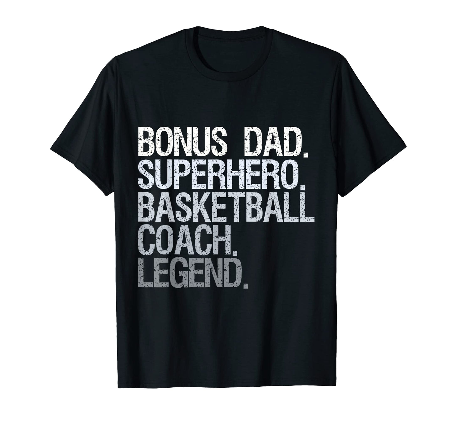 Bonus Dad Superhero Basketball Coach T-Shirt - Minimalist Print Unisex - T-Shirt, Sweatshirt, Hoodie