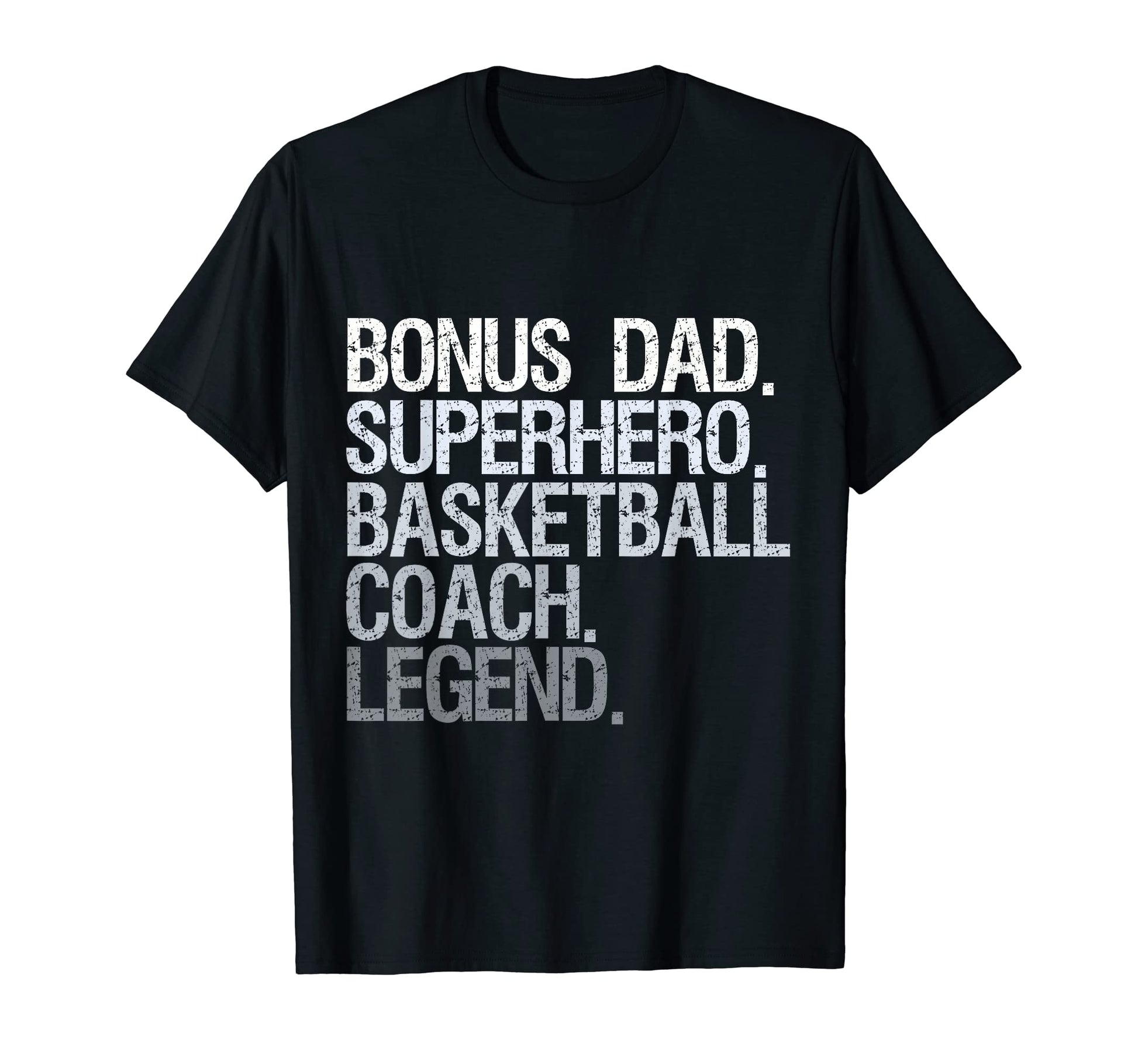 Bonus Dad Superhero Basketball Coach T-Shirt - Minimalist Print Unisex - T-Shirt, Sweatshirt, Hoodie