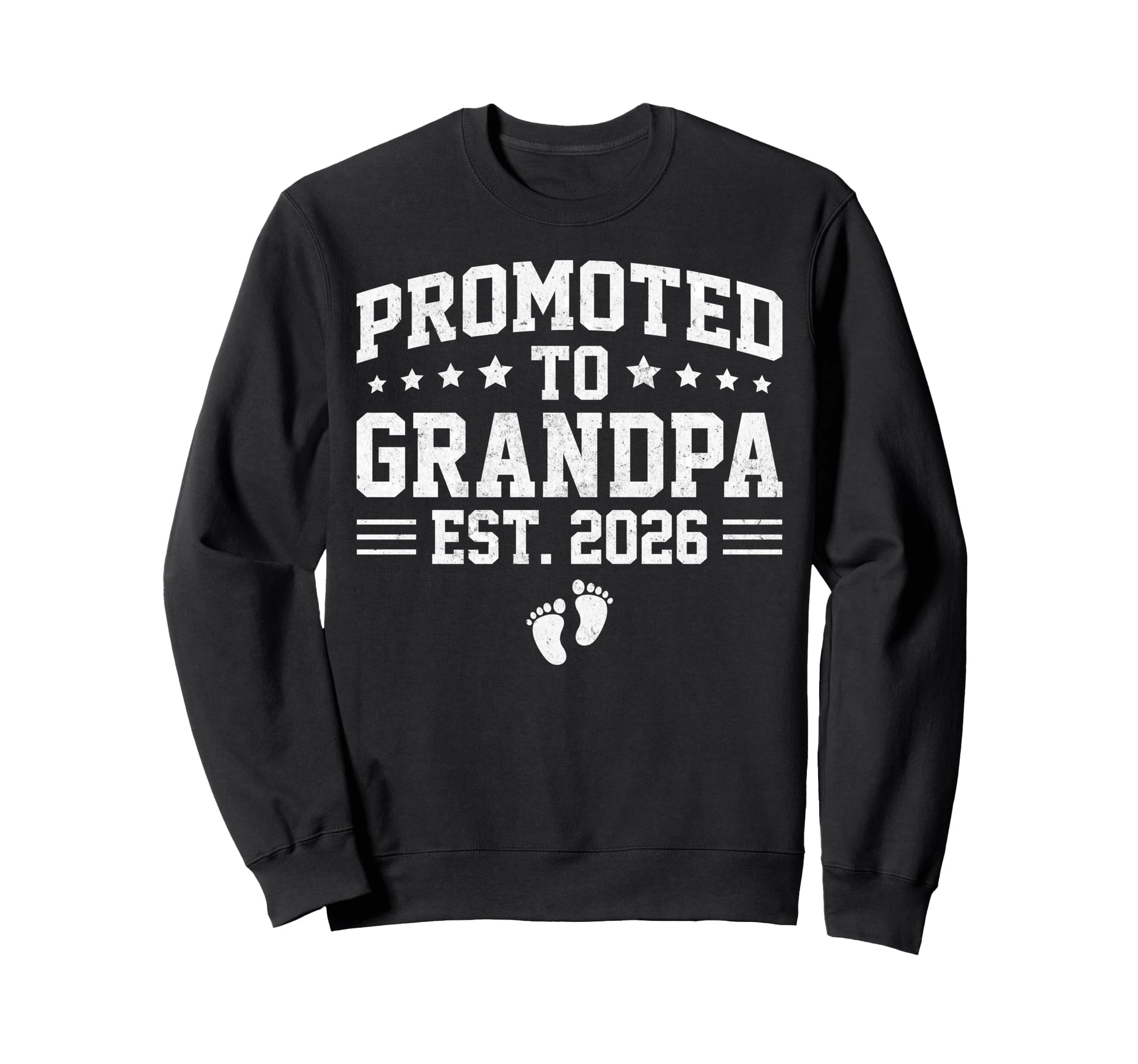 Promoted To Grandpa Est 2026 Soon Sweatshirt - Minimalist Print Men Women - T-Shirt, Sweatshirt, Hoodie