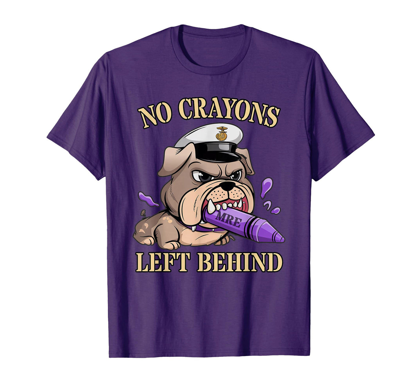 Funny No Crayons Left Behind Soldier T-Shirt - Trendy Graphic Men Women - T-Shirt, Sweatshirt, Hoodie