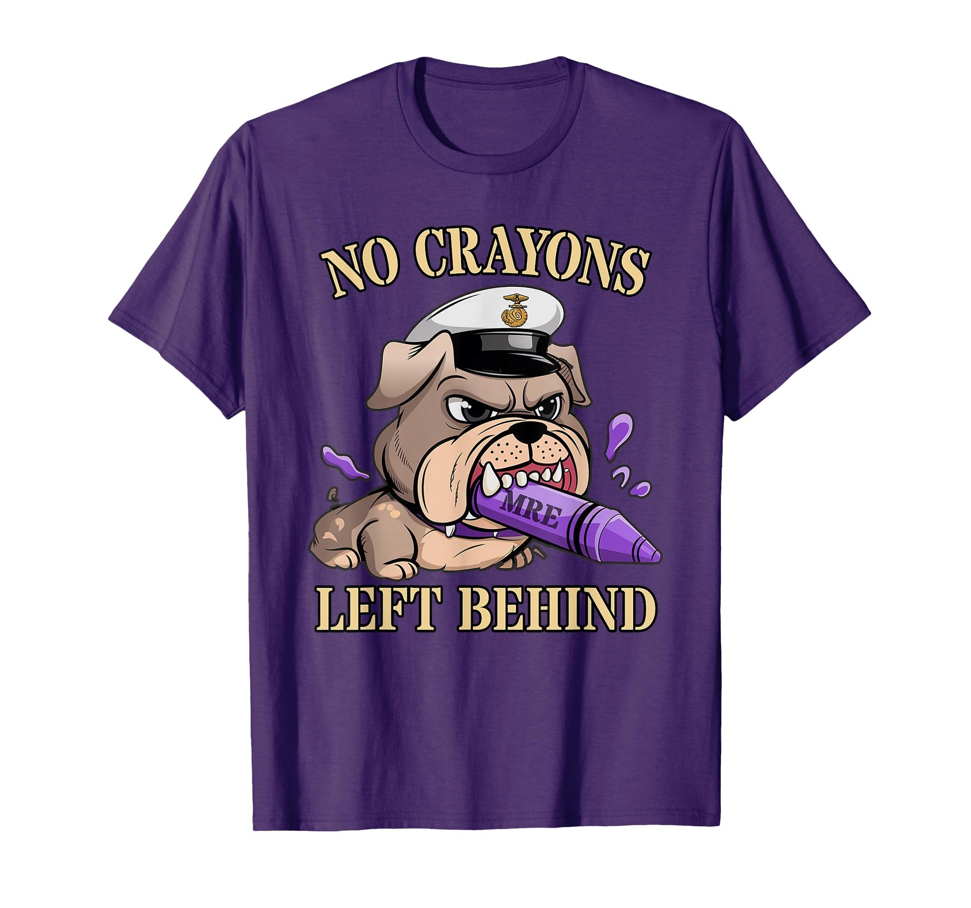 Funny No Crayons Left Behind Soldier T-Shirt - Trendy Graphic Men Women - T-Shirt, Sweatshirt, Hoodie