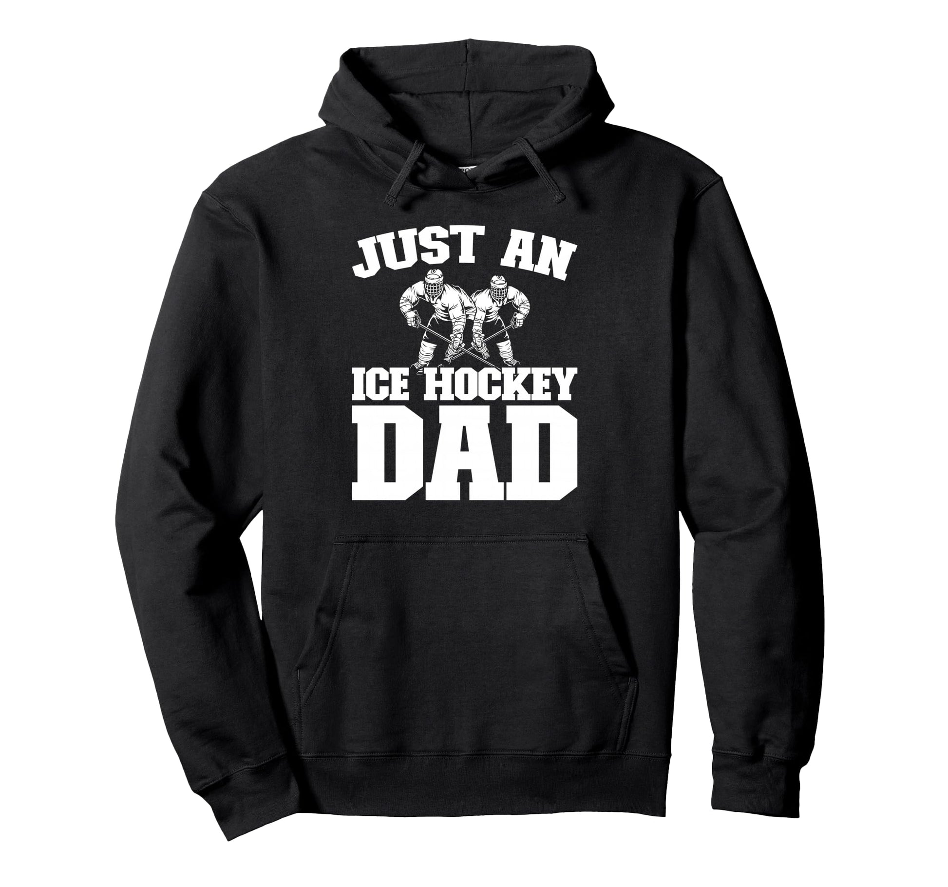 Ice Hockey Team Player Just Ice Hoodie - Minimalist Print for Adults - T-Shirt, Sweatshirt, Hoodie