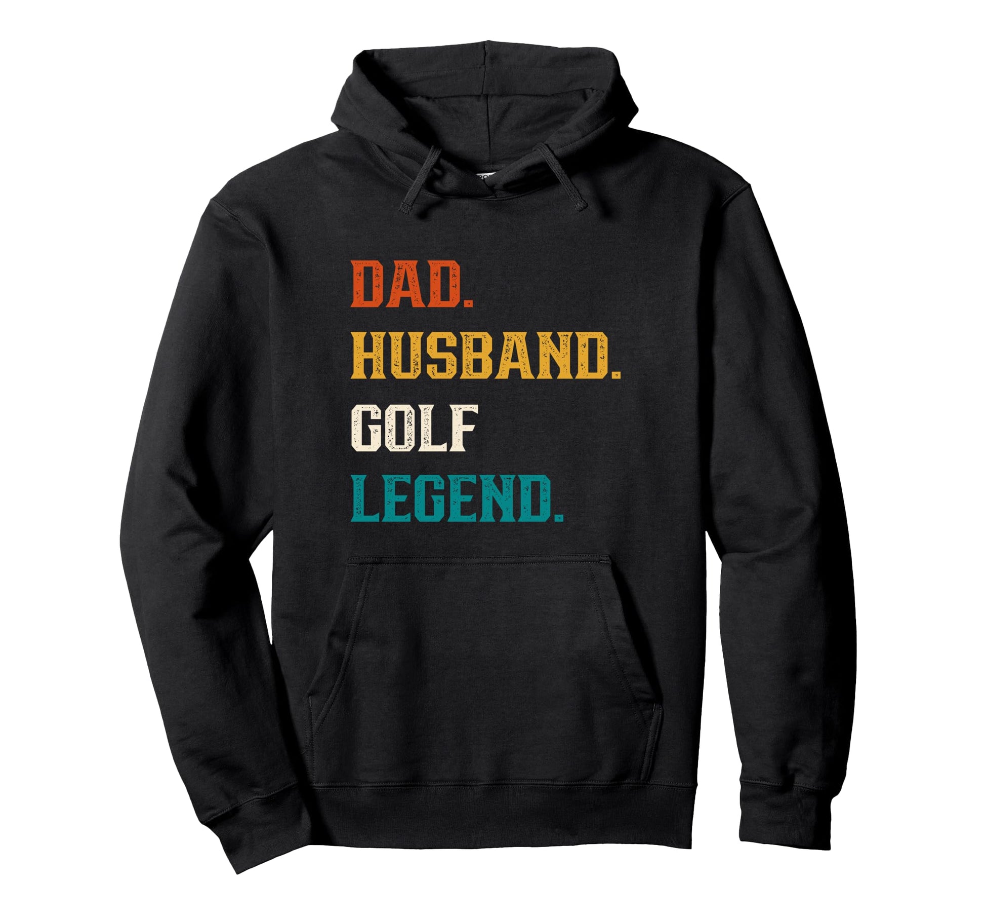 Dad Husband Golf Legend Golf Lover Hoodie - Unique Graphic Men Women - T-Shirt, Sweatshirt, Hoodie