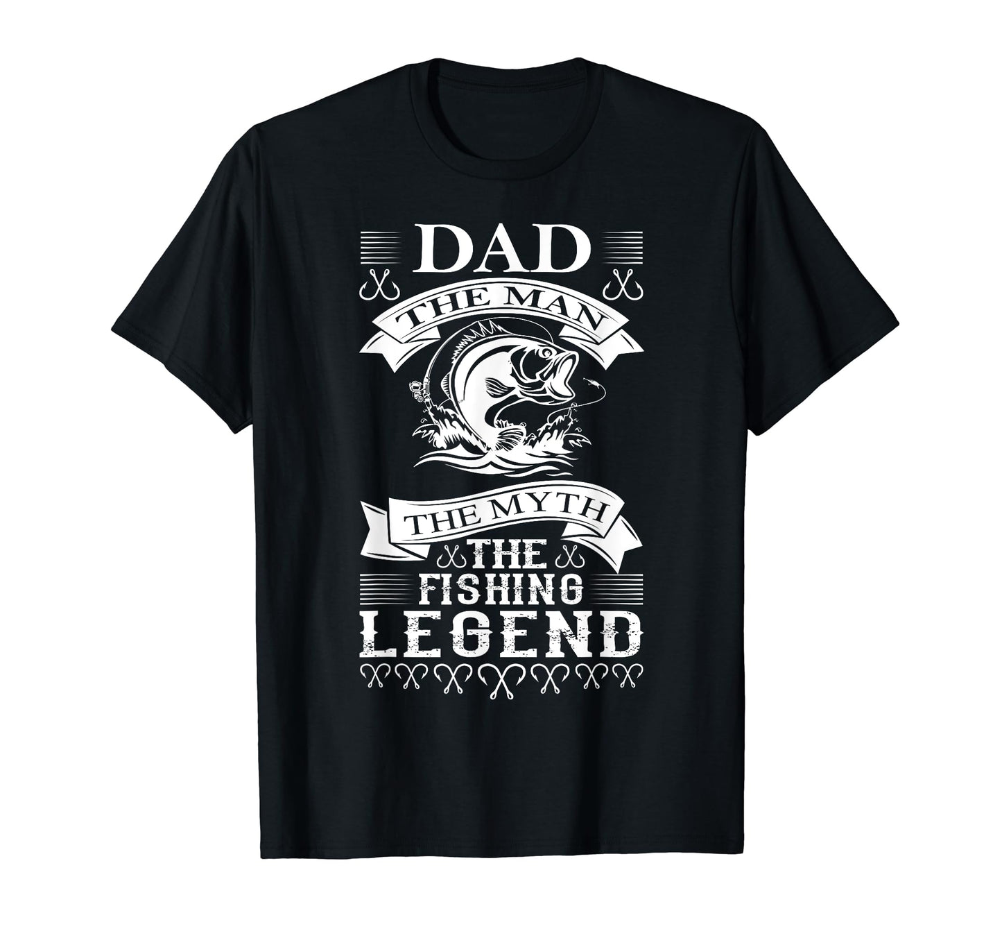 Dad Myth Fishing Legend T-Shirt - Aesthetic Graphic Men Women - T-Shirt, Sweatshirt, Hoodie