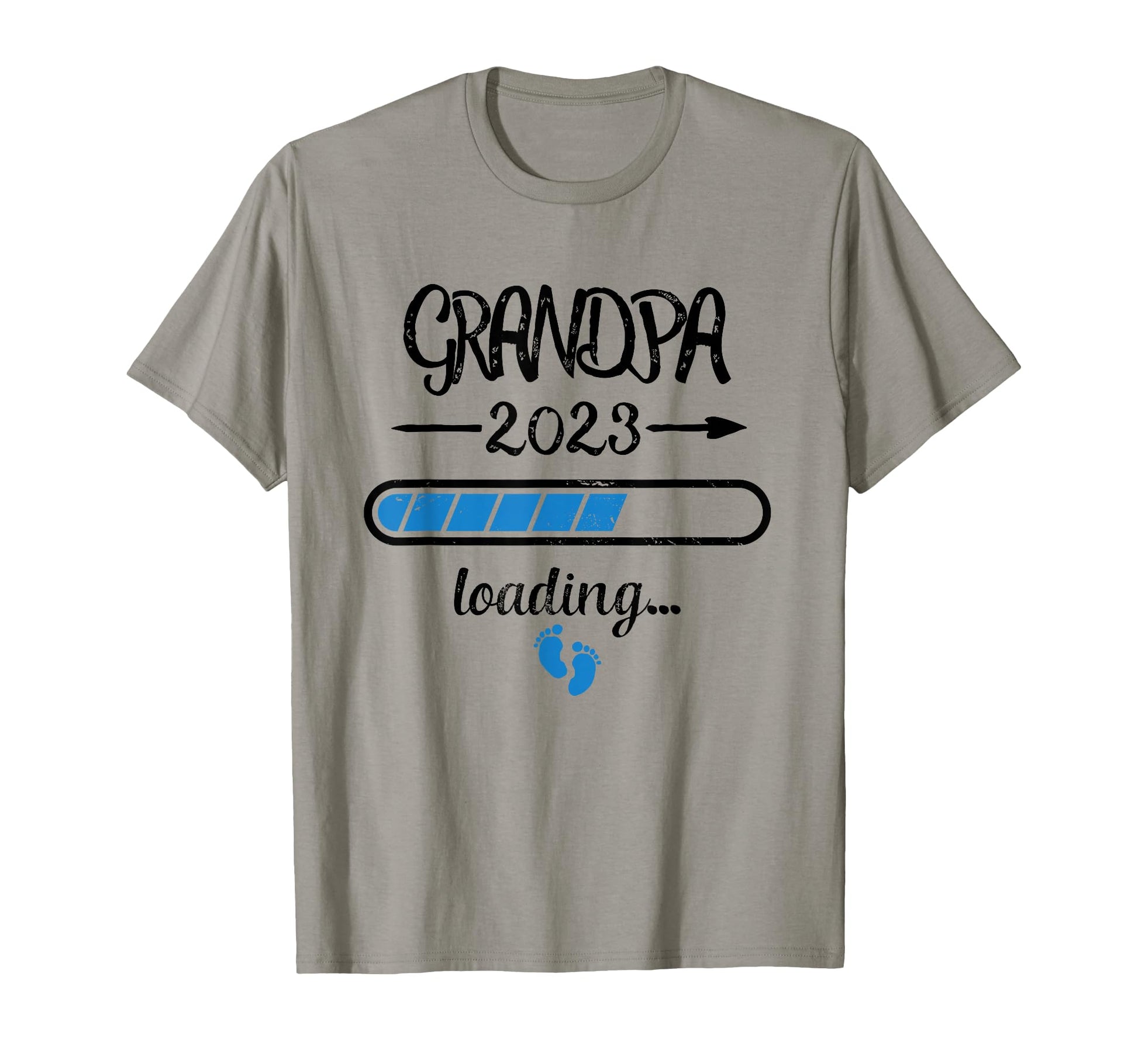 Grandpa 2023 Loading To Be Grandpa T-Shirt - Unique Graphic for Adults - T-Shirt, Sweatshirt, Hoodie