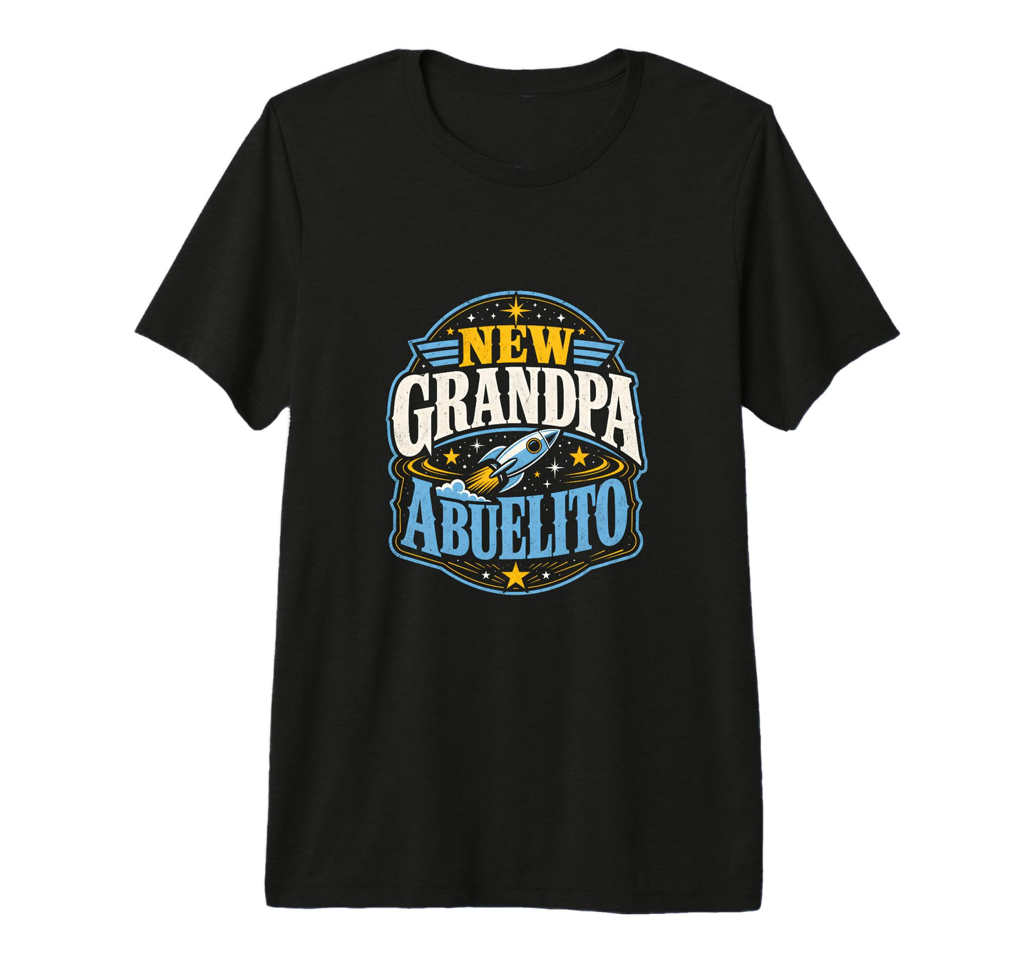 New Grandpa Abuelito Promoted To T-Shirt - Graphic Print for Adults - T-Shirt, Sweatshirt, Hoodie