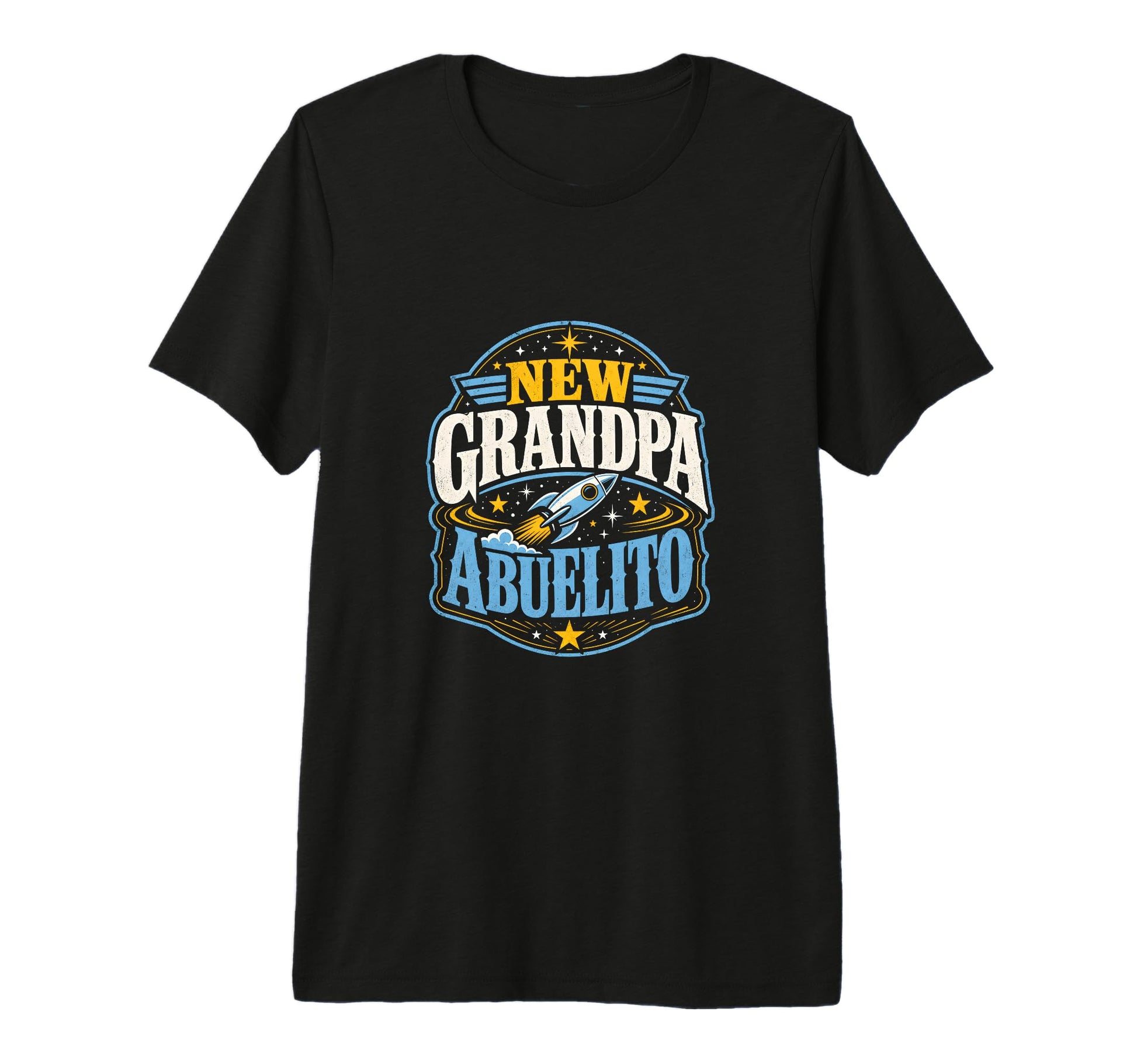 New Grandpa Abuelito Promoted To T-Shirt - Graphic Print for Adults - T-Shirt, Sweatshirt, Hoodie