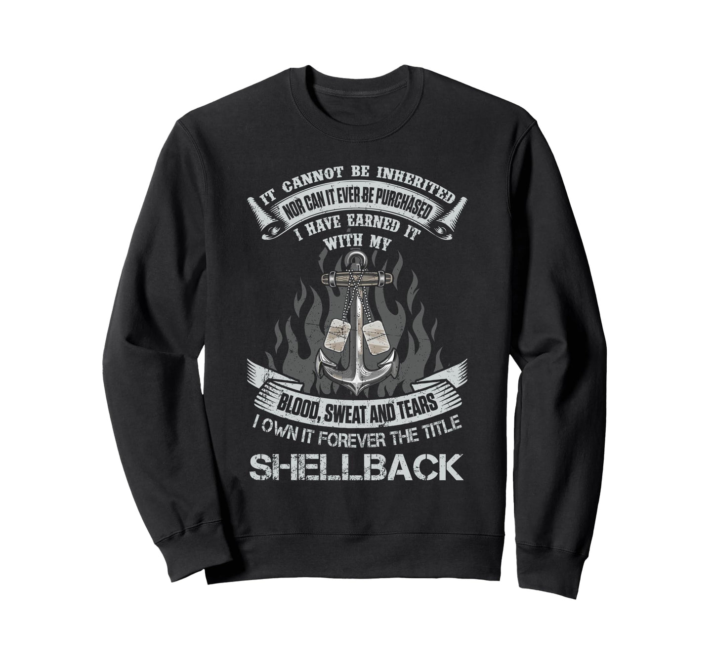 Own Forever Title Shellback Sweatshirt - Streetwear Style for Adults - T-Shirt, Sweatshirt, Hoodie