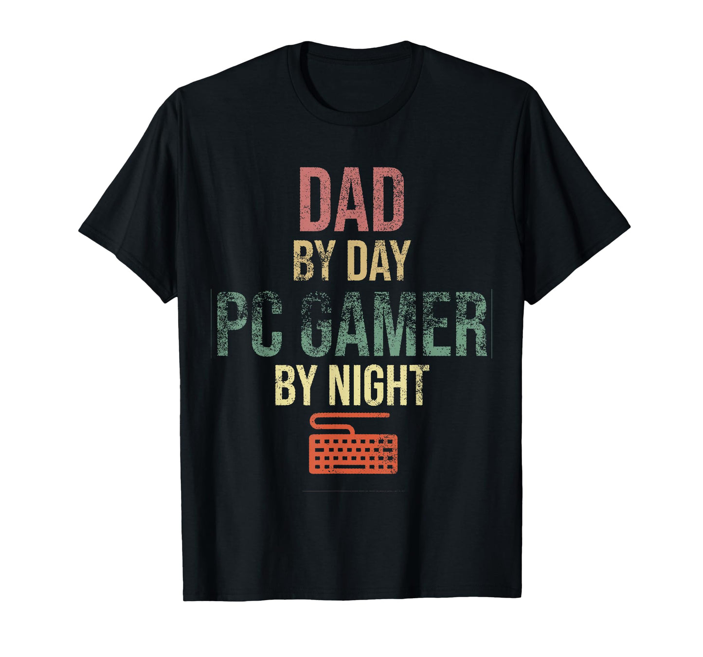 Dad Day Pc Gamer Night Gift Gaming T-Shirt - Minimalist Print Men Women - T-Shirt, Sweatshirt, Hoodie