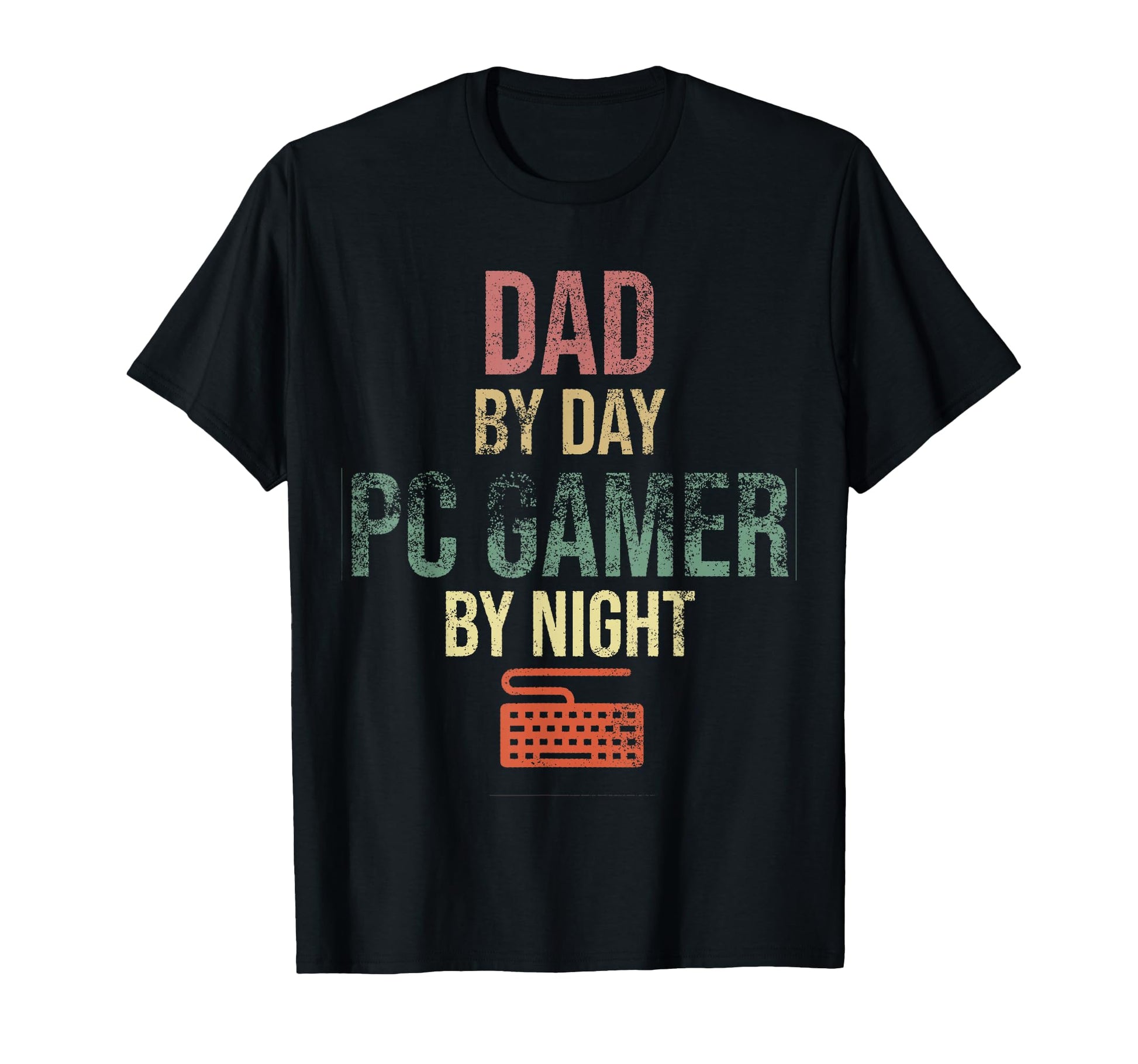 Dad Day Pc Gamer Night Gift Gaming T-Shirt - Minimalist Print Men Women - T-Shirt, Sweatshirt, Hoodie