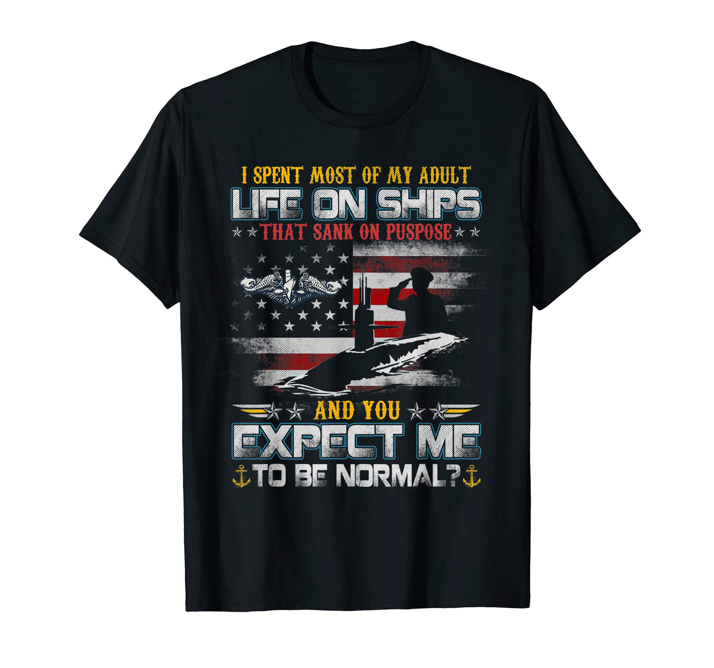 Proud U S Military Submarine Gift T-Shirt - Streetwear Style Men Women - T-Shirt, Sweatshirt, Hoodie