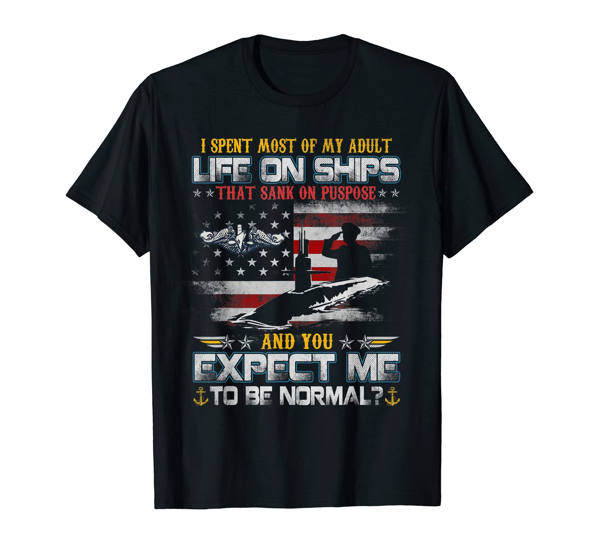 Proud U S Military Submarine Gift T-Shirt - Streetwear Style Men Women - T-Shirt, Sweatshirt, Hoodie