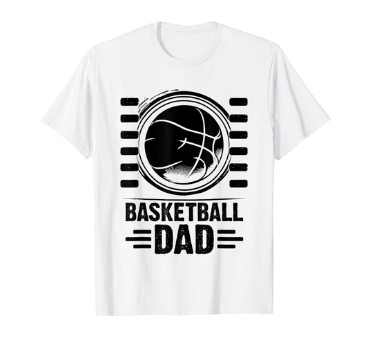 Basketball Dad Hoop Basketballer T-Shirt - Trendy Graphic for Adults - T-Shirt, Sweatshirt, Hoodie