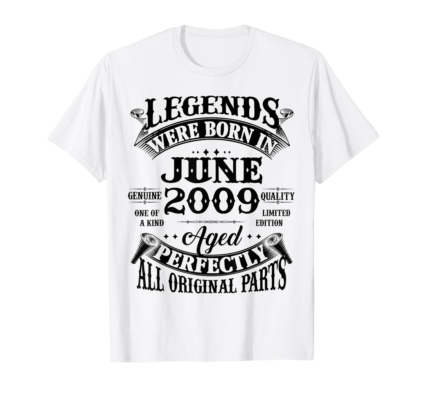 17Th Birthday Gift Legend Born June T-Shirt - Streetwear Style for Adults - T-Shirt, Sweatshirt, Hoodie