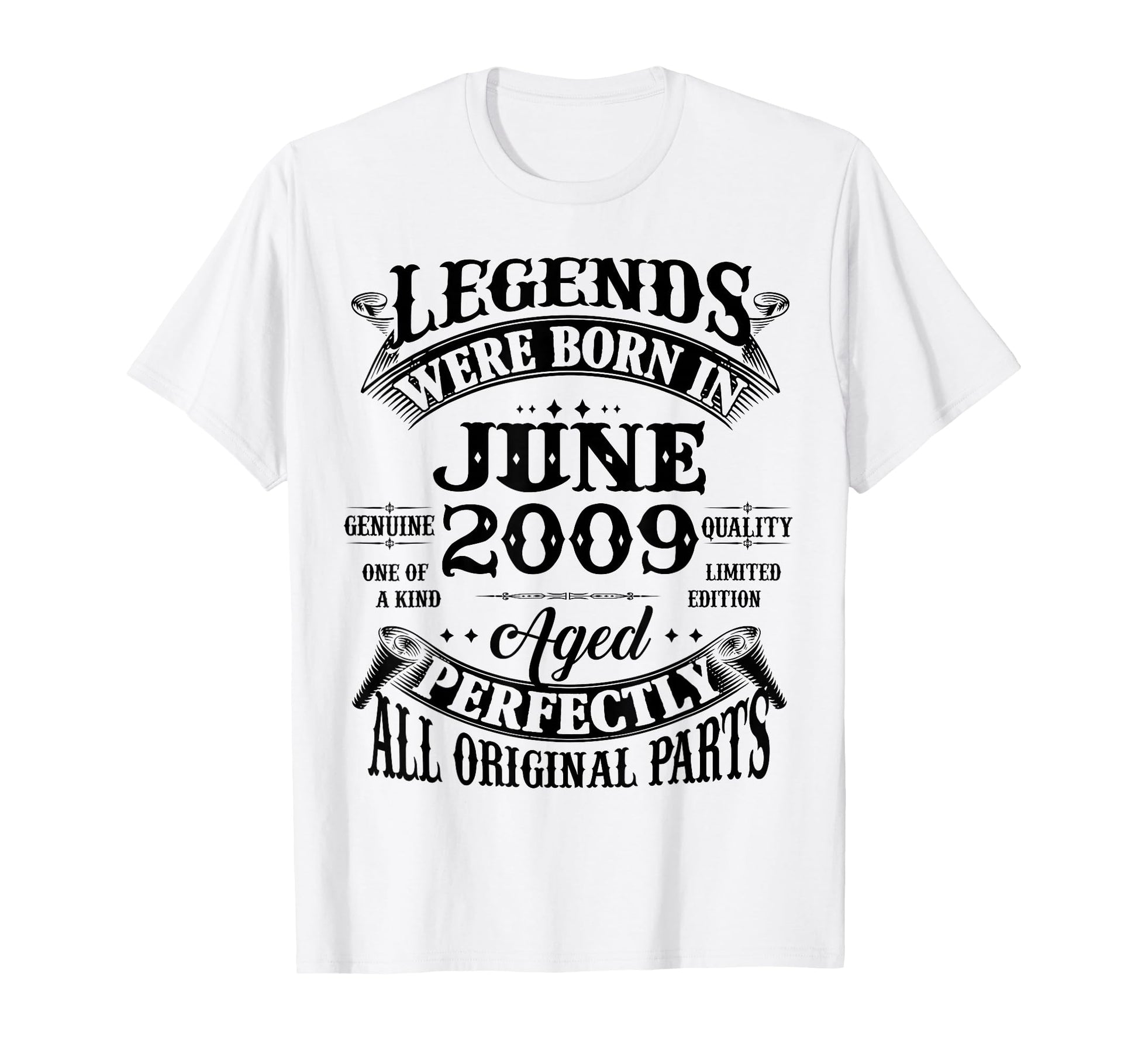 17Th Birthday Gift Legend Born June T-Shirt - Streetwear Style for Adults - T-Shirt, Sweatshirt, Hoodie