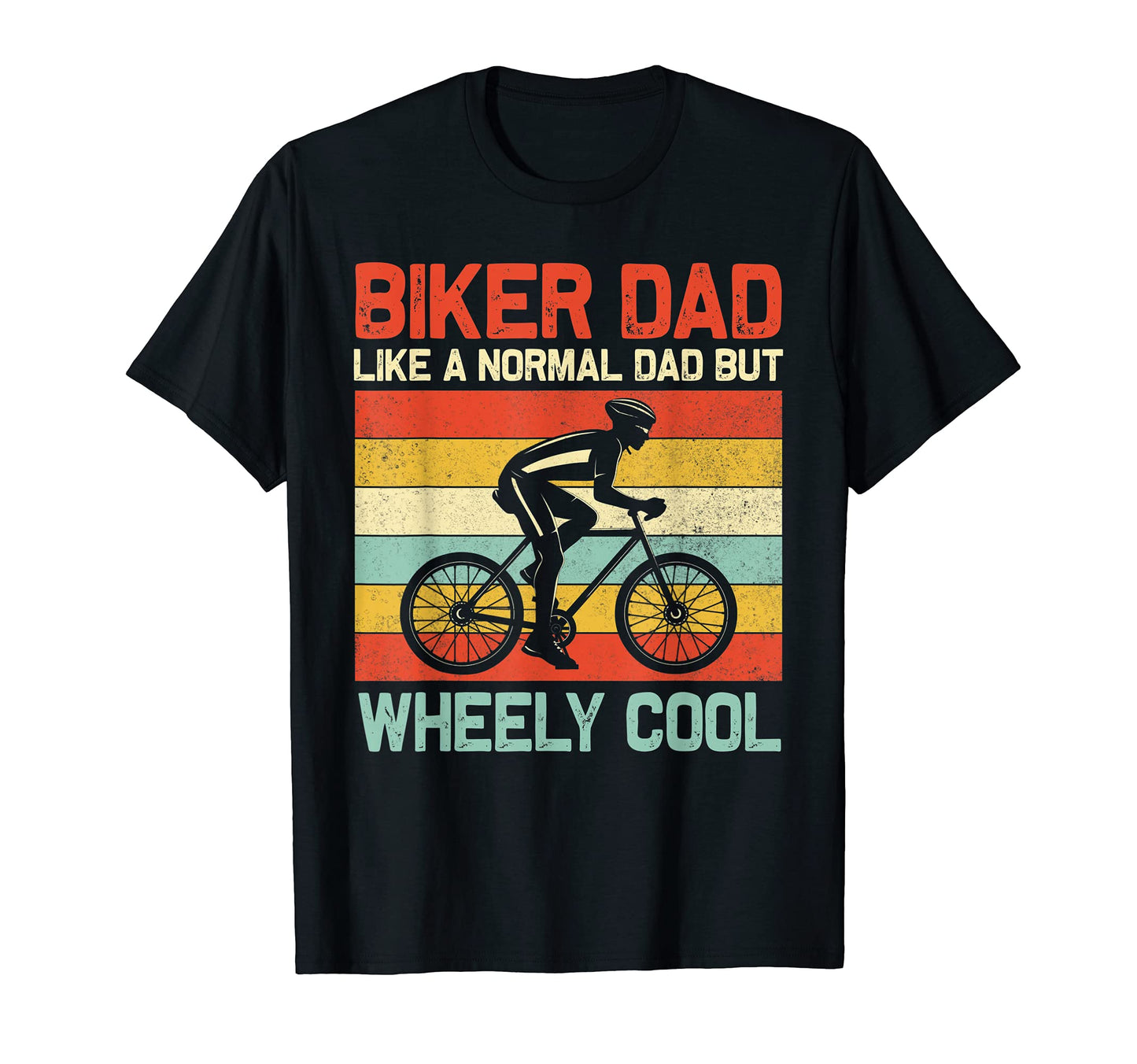 Im Biker Dad Fathers Day Wheely Cooler T-Shirt - Minimalist Print Unisex - T-Shirt, Sweatshirt, Hoodie