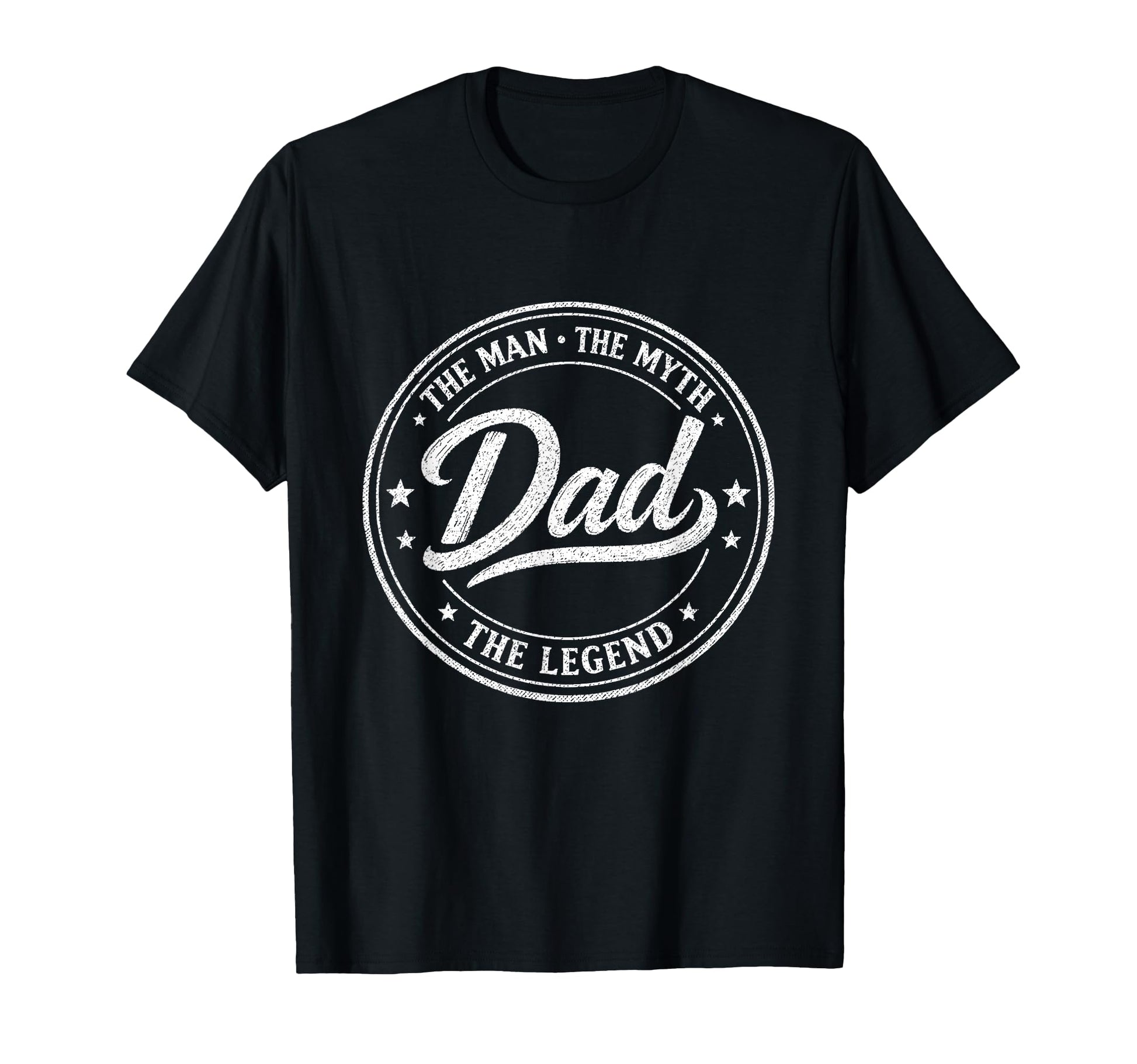 Myth Legend Dad Proud Fathers Day T-Shirt - Custom Art Print Unisex - T-Shirt, Sweatshirt, Hoodie