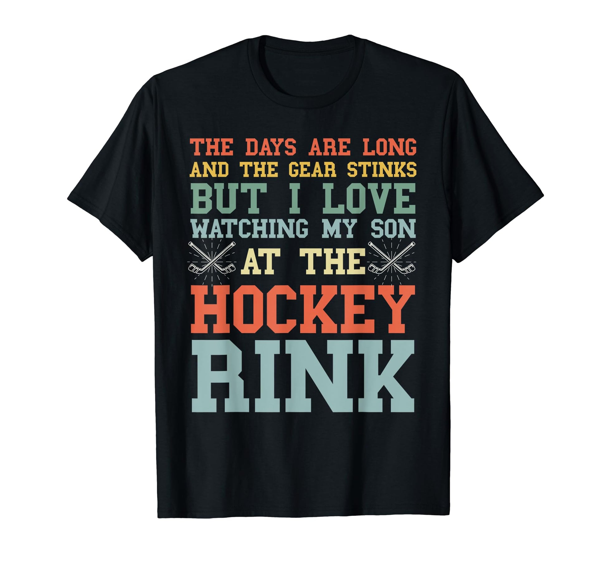 Ice Hockey Mom Funny Hockey Dads Sports T-Shirt - Minimalist Print Unisex - T-Shirt, Sweatshirt, Hoodie
