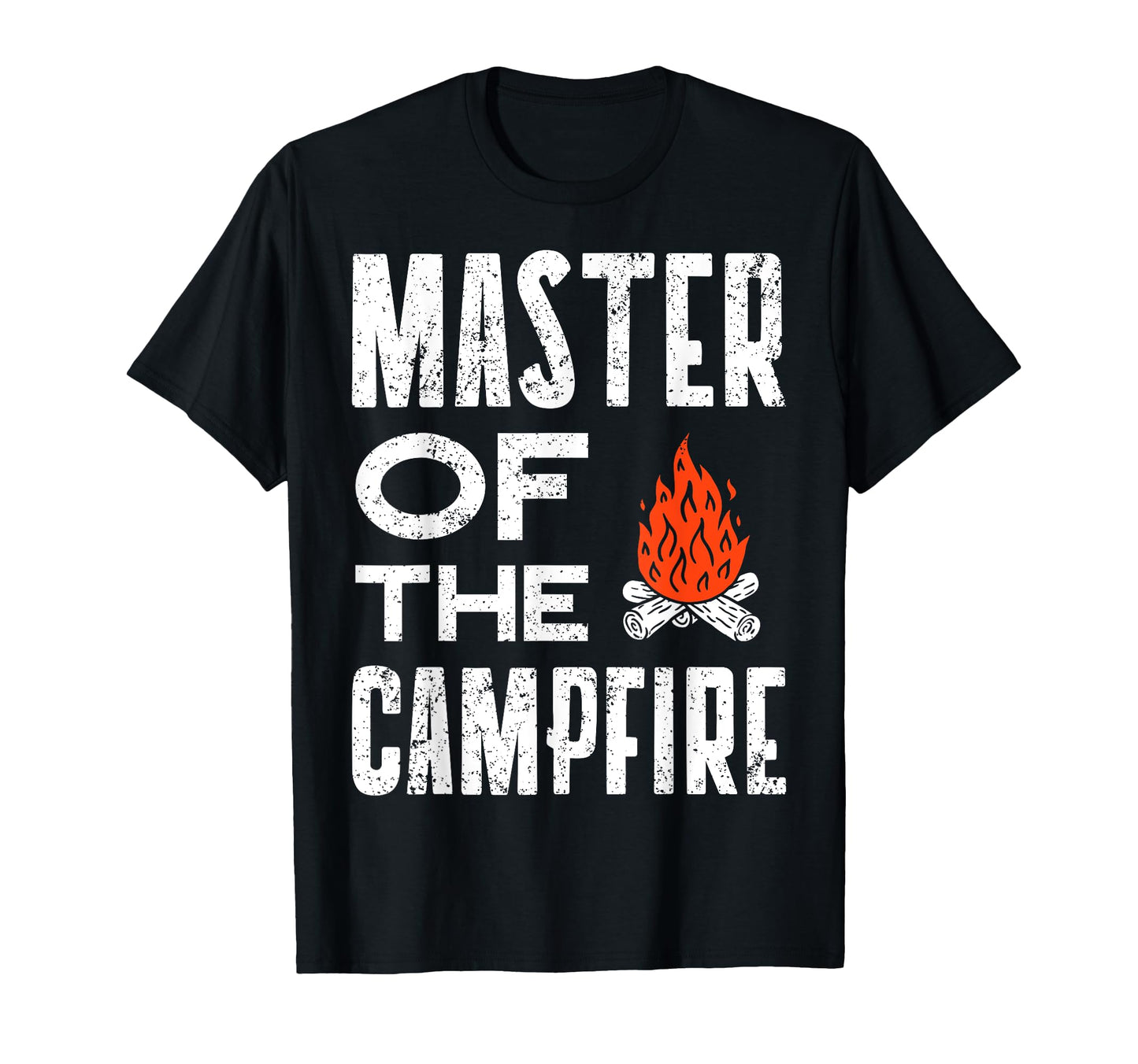 Master Campfire Camper Dad Camping T-Shirt - Novelty Apparel Men Women - T-Shirt, Sweatshirt, Hoodie