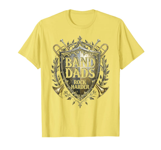 Band Dads Rock Harder Musician Father T-Shirt - Trendy Graphic for Adults - T-Shirt, Sweatshirt, Hoodie