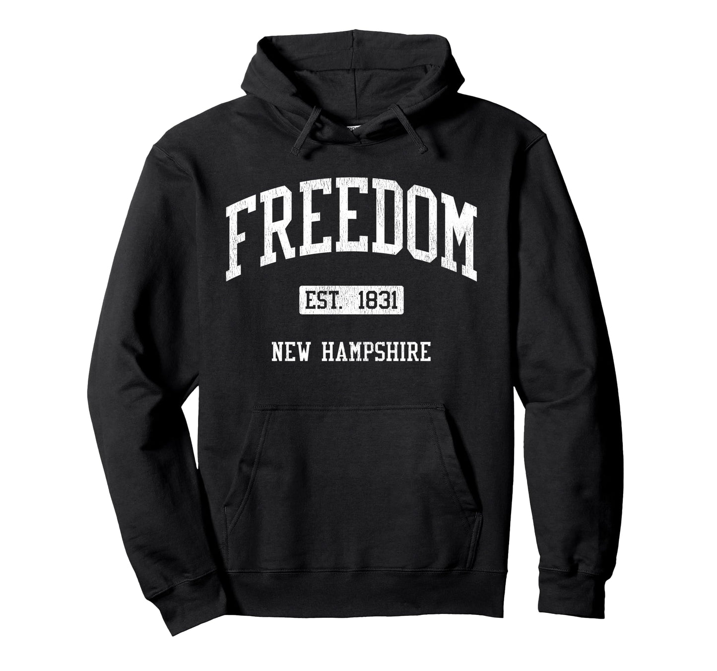 Freedom New Hampshire Nh Js04 Athletic Hoodie - Trendy Graphic for Adults - T-Shirt, Sweatshirt, Hoodie