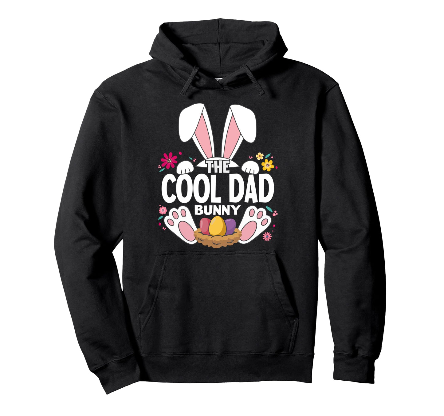 Matching Easter Dad Bunny Family Hoodie - Unique Graphic Unisex - T-Shirt, Sweatshirt, Hoodie