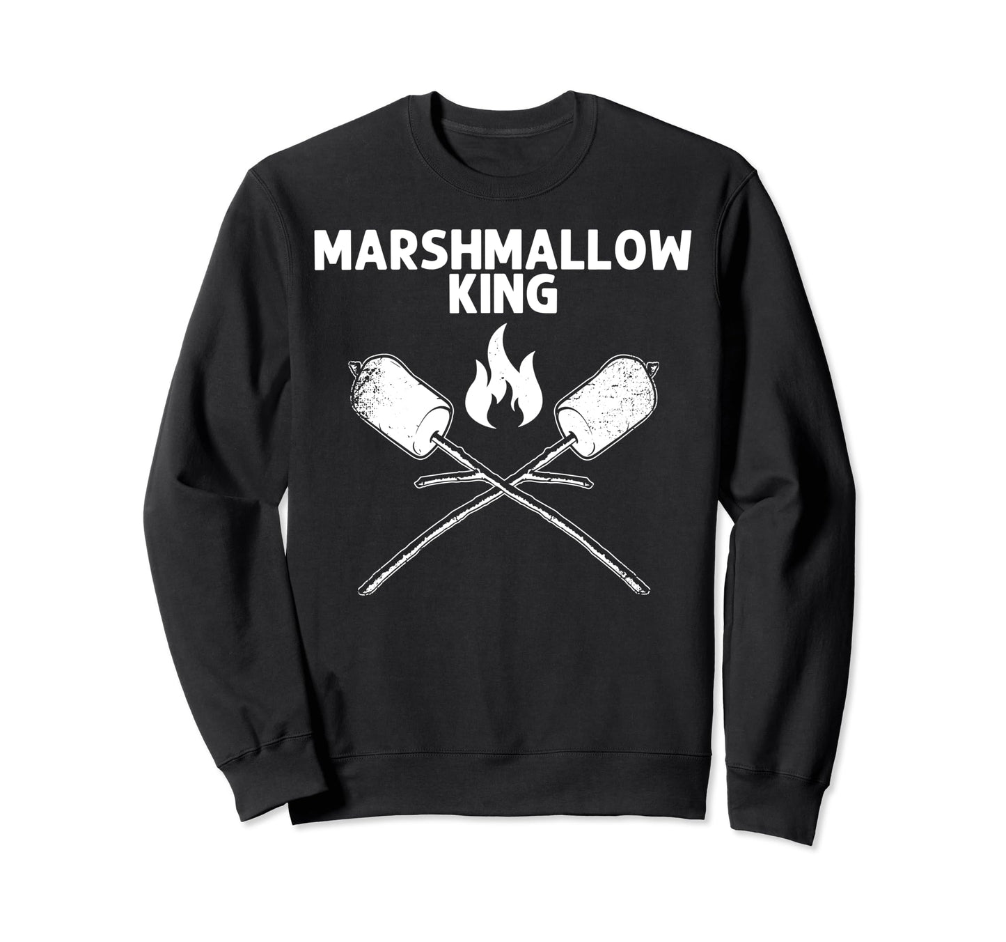 Marshmallow Dad Marshmallows Sweatshirt - Fun Novelty Design for Adults - T-Shirt, Sweatshirt, Hoodie