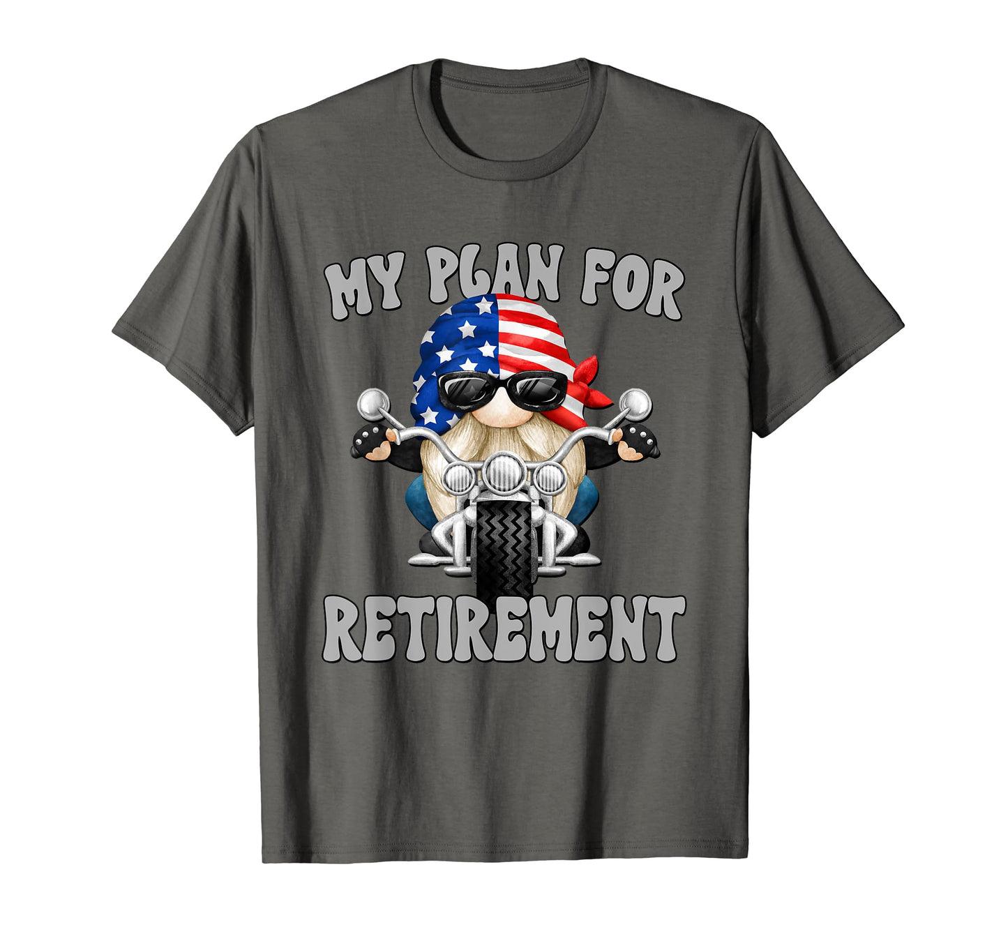 Patriotic Biker Grandpa T-Shirt - Casual Everyday Wear for Adults - T-Shirt, Sweatshirt, Hoodie
