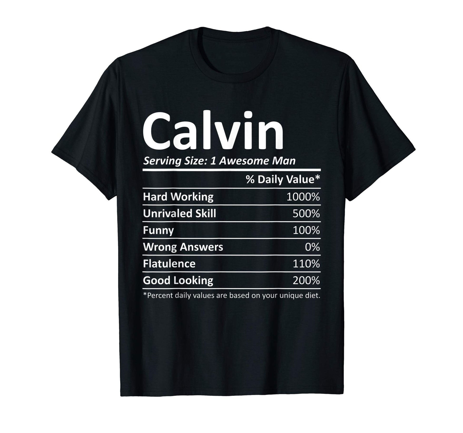 Calvin Nutrition Funny Birthday T-Shirt - Streetwear Style Unisex - T-Shirt, Sweatshirt, Hoodie