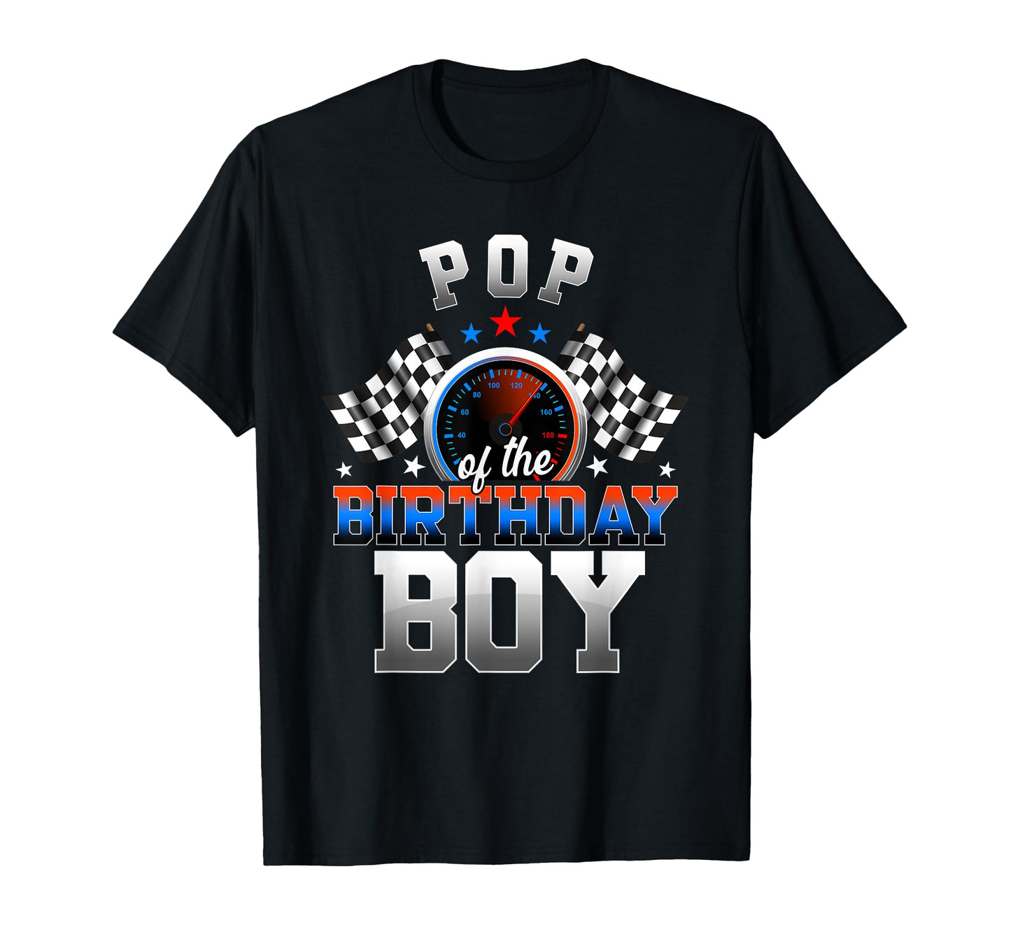Race Car Party Pop Birthday Racing T-Shirt - Fun Novelty Design for Adults - T-Shirt, Sweatshirt, Hoodie