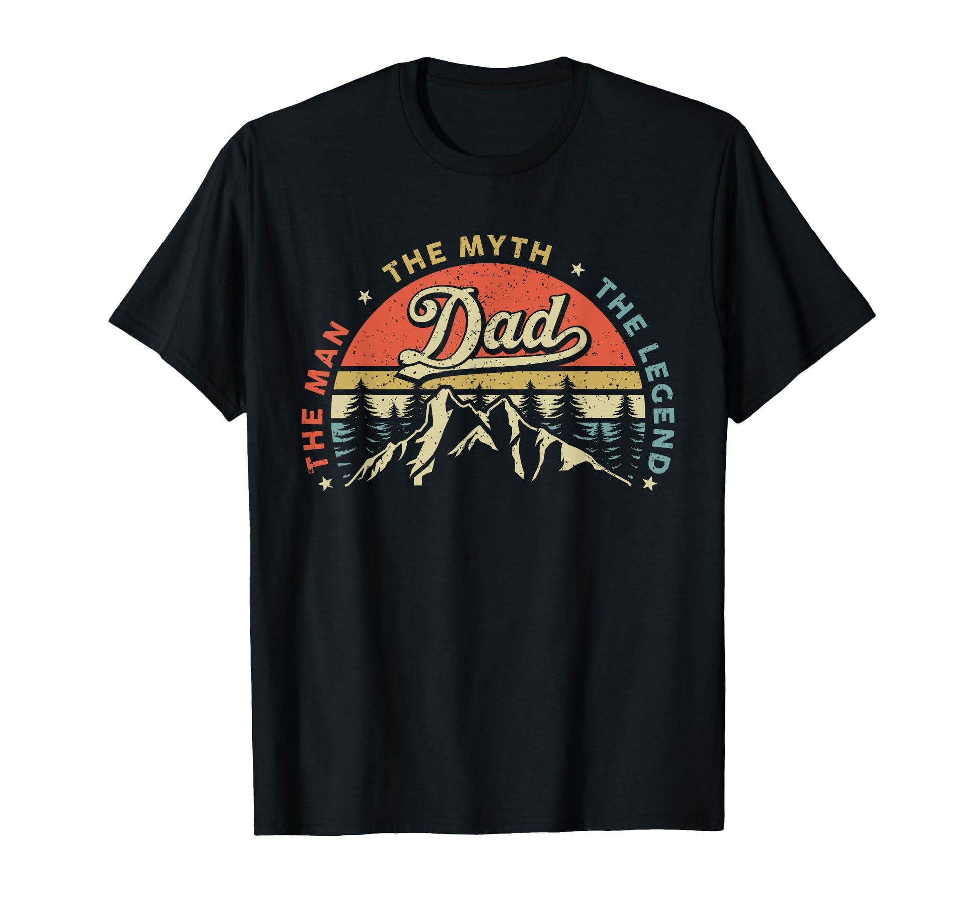 Dad Myth Legend Funny Fathers Day T-Shirt - Novelty Apparel for Adults - T-Shirt, Sweatshirt, Hoodie