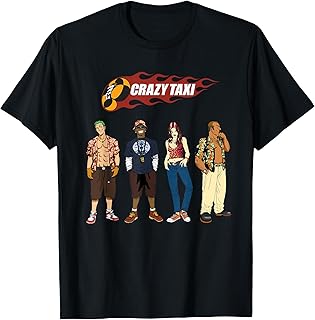 Crazy Taxi Driver Line Up T-Shirt Unisex T-shirt, Sweatshirt, Hoodie, Long Sleeve Tee - T-Shirt, Sweatshirt, Hoodie