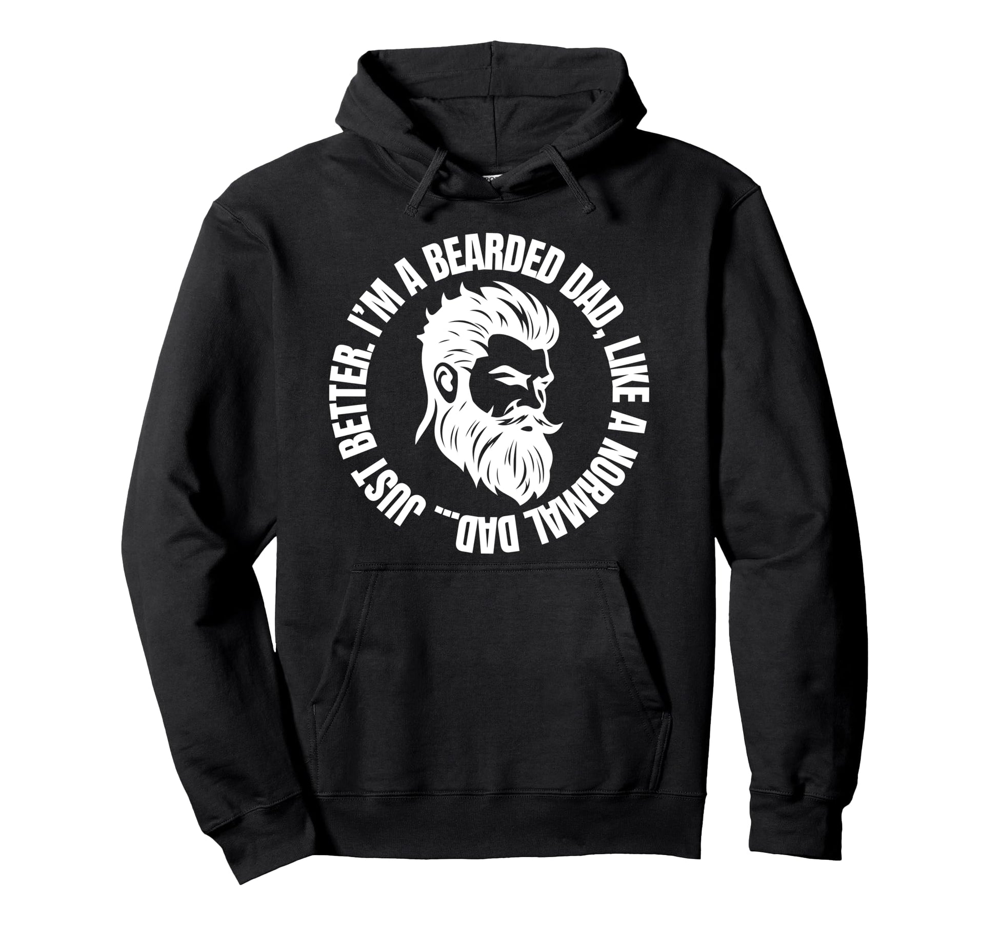 Funny Beard Fathers Gift Tattoo Beards Hoodie - Aesthetic Graphic Unisex - T-Shirt, Sweatshirt, Hoodie